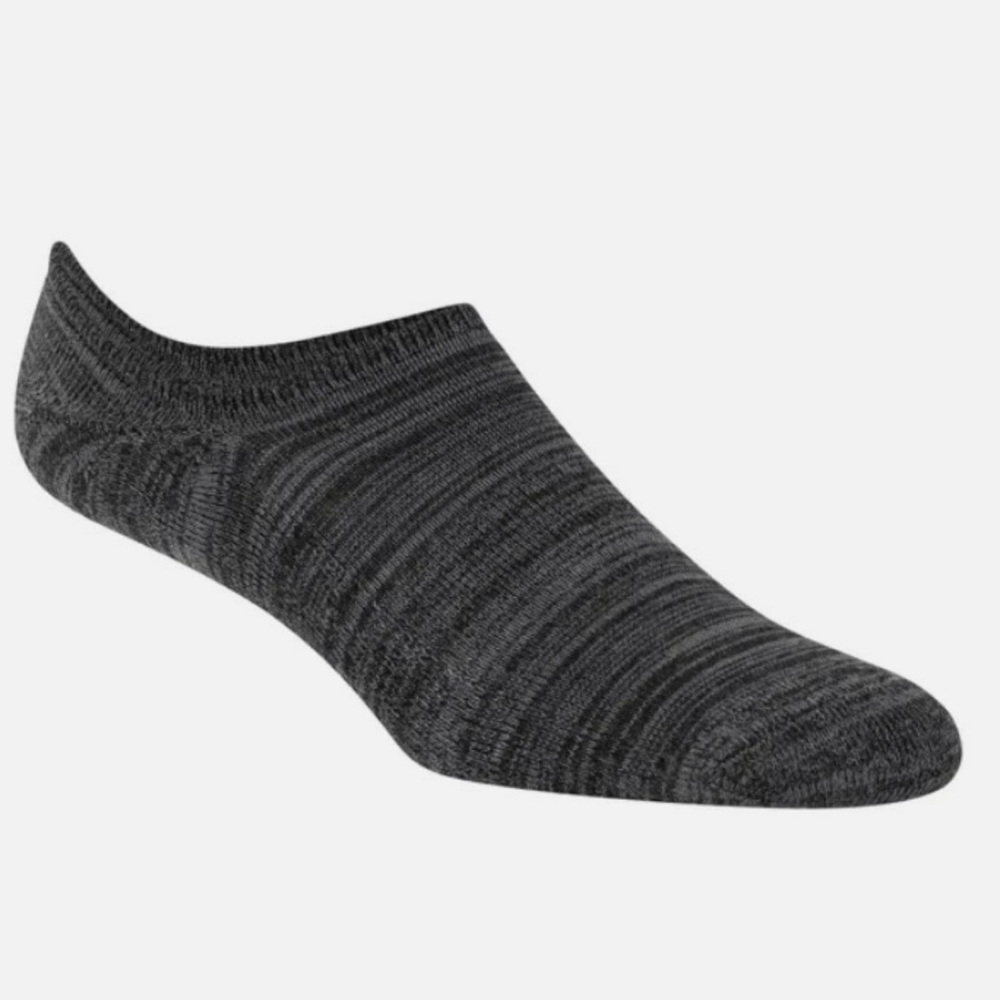 Skechers Sport Men's 8-Pair Comfort Ped No Show Socks, Black/Gray, Size 8-12 NWT - Picture 5 of 10